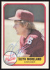 Keith Moreland Autographed 1981 Fleer Card #13 Philadelphia Phillies SKU #265037