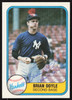 Brian Doyle Autographed 1981 Fleer Card #104 New York Yankees SKU #265059