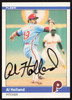 Al Holland Autographed 1984 Fleer Card #35 Philadelphia Phillies SKU #265146