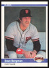 Dave Bergman Autographed 1984 Fleer Card #366 San Francisco Giants SKU #265168