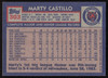 Marty Castillo Autographed 1984 Topps Card #303 Detroit Tigers SKU #265215