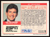Joe Theismann Autographed 1989 Pro Set Card #9 Washington Redskins SKU #265288