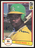 Kelvin Moore Autographed 1982 Donruss Card #534 Oakland A's SKU #263592