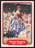 Frank Pastore Autographed 1982 Fleer Card #80 Cincinnati Reds SKU #263616