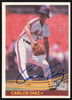 Carlos Diaz Autographed 1984 Donruss Card #600 New York Mets SKU #263957
