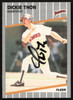 Dickie Thon Autographed 1989 Fleer Card #320 San Diego Padres SKU #264266