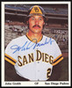 John Johnny Grubb Autographed 1975 SSPC 3.5"x4.25" Card San Diego Padres SKU #264370