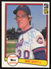 Mike Scott Autographed 1982 Donruss Card #128 New York Mets SKU #264697