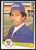 Tony Bernazard Autographed 1982 Donruss Card #143 Chicago White Sox SKU #264698