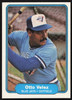 Otto Velez Autographed 1982 Fleer Card #625 Toronto Blue Jays SKU #264788