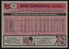 Mike Flanagan Autographed 1981 Topps Card #10 Baltimore Orioles SKU #264888