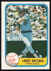 Larry Biittner Autographed 1981 Fleer Card #314 Chicago Cubs SKU #265088