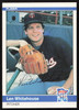 Len Whitehouse Autographed 1984 Fleer Rookie Card #578 Minnesota Twins SKU #265191