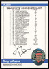 Tony LaRussa Autographed 1984 Fleer Card #649 Chicago White Sox SKU #265194