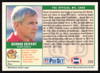 George Seifert Autographed 1989 Pro Set Card #389 San Francisco 49ers SKU #265304
