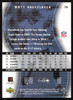 Matt Hasselbeck Autographed 2004 SP Authentic Card #79 Seattle Seahawks SKU #265338
