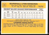 Marshall Edwards Autographed 1983 Donruss Card #406 Milwaukee Brewers SKU #263737