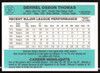 Derrel Thomas Autographed 1984 Donruss Card #397 Los Angeles Dodgers SKU #263923