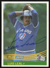 Luis Leal Autographed 1984 Donruss Card #485 Toronto Blue Jays SKU #263933