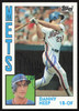 Danny Heep Autographed 1984 Topps Card #29 New York Mets SKU #264001