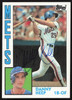 Danny Heep Autographed 1984 Topps Card #29 New York Mets SKU #264002