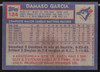 Damaso Garcia Autographed 1984 Topps Card #124 Toronto Blue Jays SKU #264015