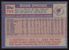 Doug Gwosdz Autographed 1984 Topps Card #753 San Diego Padres SKU #264077