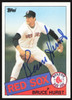 Bruce Hurst Autographed 1985 Topps Card #451 Boston Red Sox SKU #264110