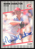 Norm Charlton Autographed 1989 Fleer Card #155 Cincinnati Reds SKU #264280