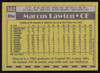 Marcus Lawton Autographed 1990 Topps Rookie Card #302 New York Yankees SKU #264557