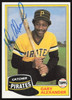 Gary Alexander Autographed 1981 Topps Traded Card #729 Pittsburgh Pirates SKU #264953