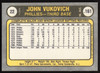 John Vukovich Autographed 1981 Fleer Card #22 Philadelphia Phillies SKU #265041