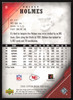 Priest Holmes Autographed 2005 Upper Deck Card #91 Kansas City Chiefs SKU #265253