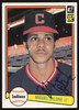 Miguel Dilone Autographed 1982 Donruss Card #515 Cleveland Indians SKU #263589