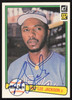 Roy Lee Jackson Autographed 1982 Donruss Card #541 Toronto Blue Jays SKU #263593