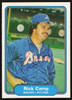 Rick Camp Autographed 1982 Fleer Card #432 Atlanta Braves SKU #263647