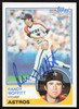 Randy Moffitt Autographed 1983 Topps Card #723 Houston Astros SKU #263867