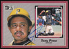Tony Pena Autographed 1983 Donruss Action All Stars Card #35 Pittsburgh Pirates SKU #264353
