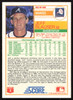 Jeff Blauser Autographed 1988 Score Card #562 Atlanta Braves SKU #264575