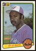 Roy Lee Jackson Autographed 1983 Donruss Card #479 Toronto Blue Jays SKU #264630
