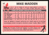 Mike Madden Autographed 1983 Topps Traded Rookie Card #64T Houston Astros SKU #264685