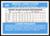 Mike LaCoss Autographed 1982 Donruss Card #440 Cincinnati Reds SKU #264865