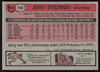 Jerry Dybzinski Autographed 1981 Topps Card #198 Cleveland Indians SKU #264915