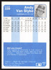 Andy Van Slyke Autographed 1984 Fleer Rookie Card #339 St. Louis Cardinals SKU #265165