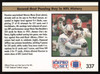 Warren Moon Autographed 1991 Pro Set Card #337 Houston Oilers SKU #265283