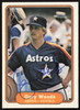 Gary Woods Autographed 1982 Fleer Card #237 Houston Astros SKU #263633