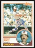 Benny Ayala Autographed 1983 Topps Card #59 Baltimore Orioles SKU #264648