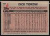 Dick Tidrow Autographed 1983 Topps Card #787 Chicago Cubs SKU #263873
