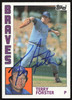 Terry Forster Autographed 1984 Topps Card #791 Atlanta Braves SKU #264081
