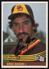Eric Show Autographed 1984 Donruss Card #406 San Diego Padres SKU #264476